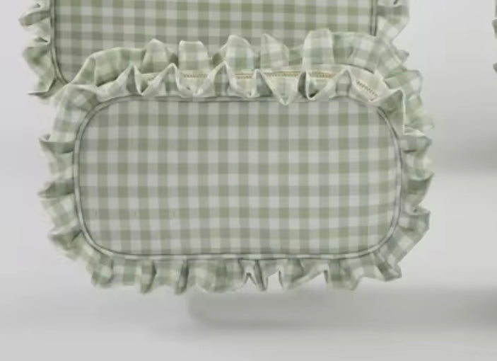 GINGHAM COSMETIC BAG PRE-ORDER