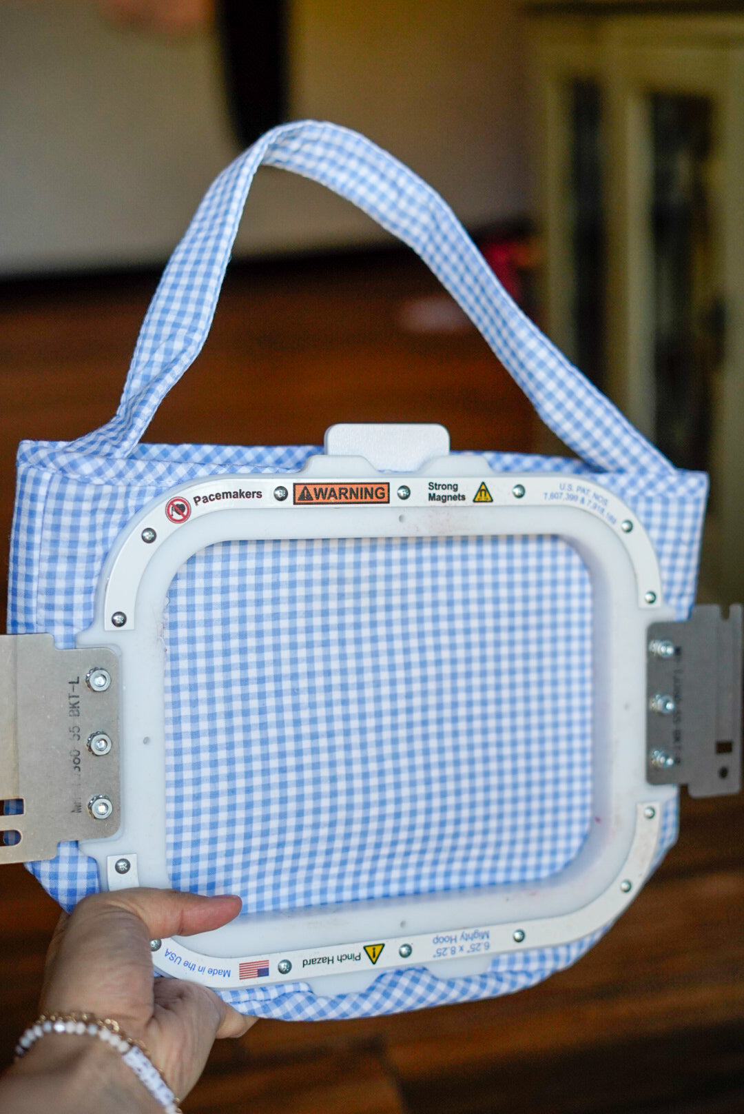 Gingham Easter Basket