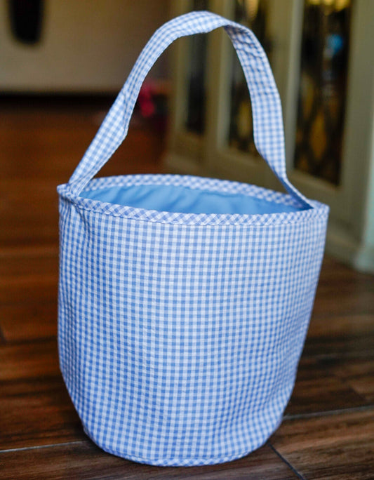 Gingham Easter Basket