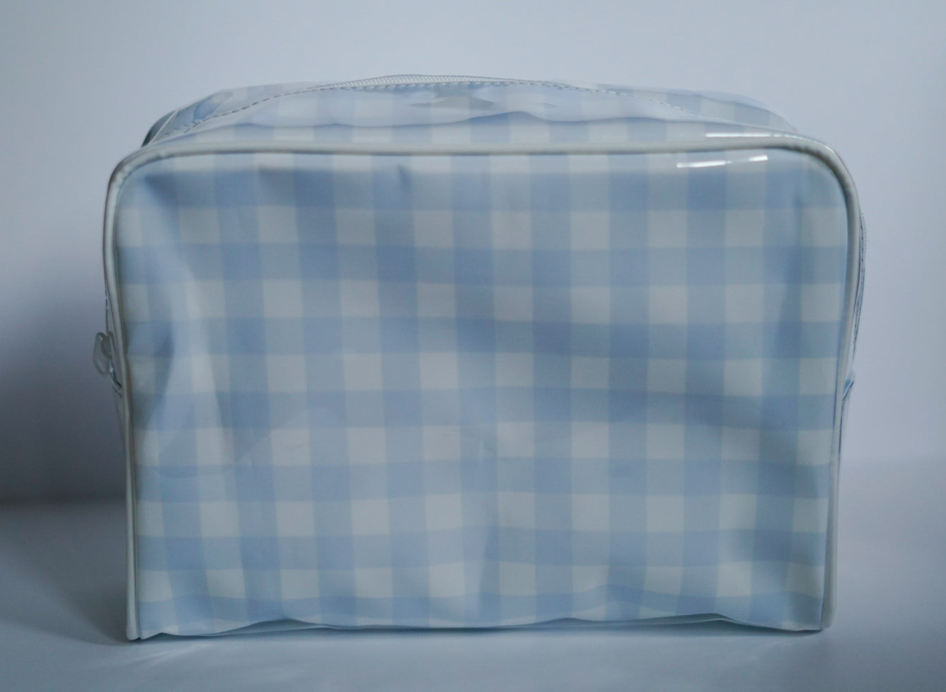 XL Clear Coated Cosmetic Bag