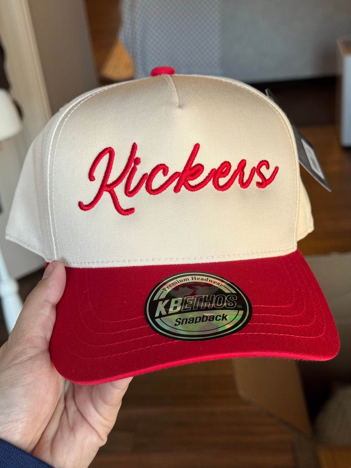 Script Puff Customized Hat